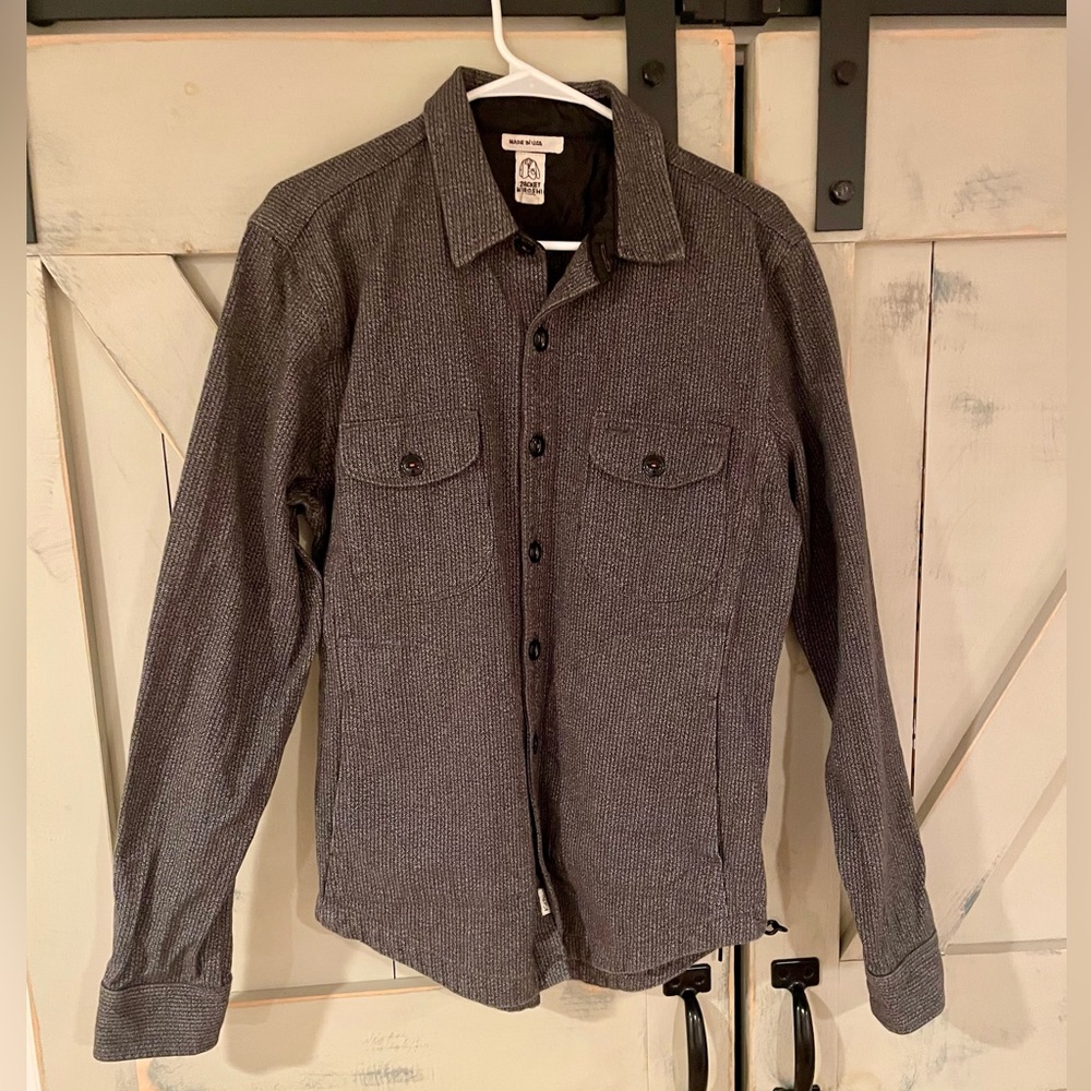 Hiroshi Kato Anvil Beach Cloth Jacket in Gray